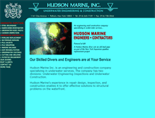 Tablet Screenshot of hudsonmarineinc.com